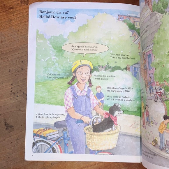 Bilingual French English common phrases Language Learning Book - Picture 7 of 16